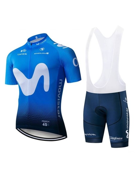 Conjunto de ciclismo Movistar: comodidad y calidad para tus paseos