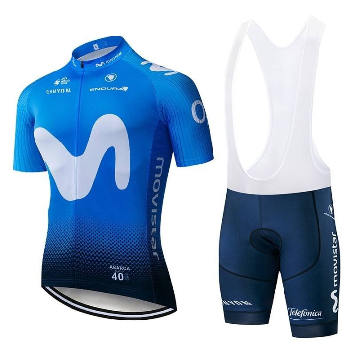 Conjunto de ciclismo Movistar: comodidad y calidad para tus paseos