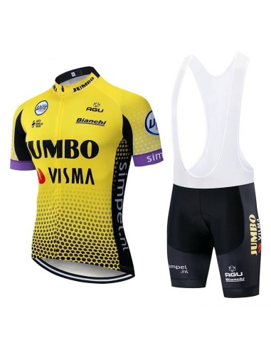 Conjunto de ciclismo JUMBO Visma: comodidad y estilo para tus rutas