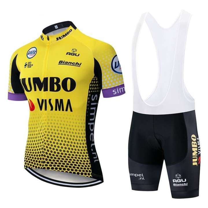 Conjunto de ciclismo JUMBO Visma: comodidad y estilo para tus rutas
