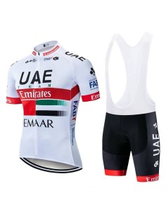 Conjunto de Ciclismo UAE EMMAR: Comodidad y Estilo para Pedalear este Verano