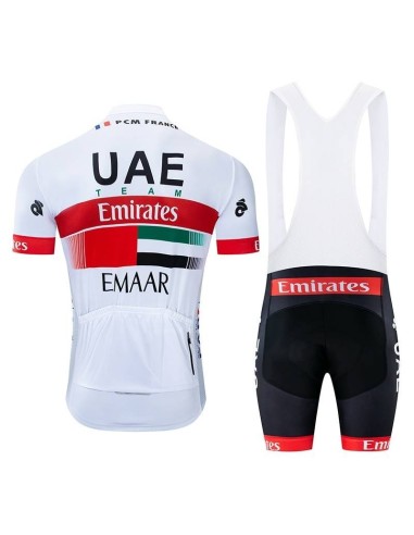 Conjunto de Ciclismo UAE EMMAR: Comodidad y Estilo para Pedalear este Verano