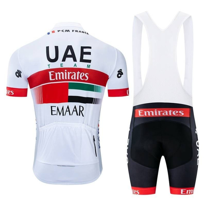 Conjunto de Ciclismo UAE EMMAR: Comodidad y Estilo para Pedalear este Verano