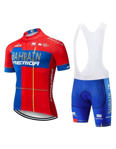 Conjunto de Ciclismo BAHRAIN MERIDA: Comodidad y Estilo para el Verano