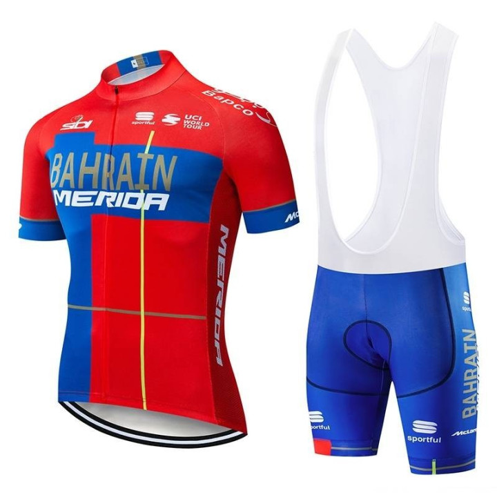 Conjunto de Ciclismo BAHRAIN MERIDA: Comodidad y Estilo para el Verano