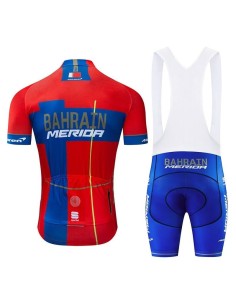 Conjunto de Ciclismo BAHRAIN MERIDA: Comodidad y Estilo para el Verano 2