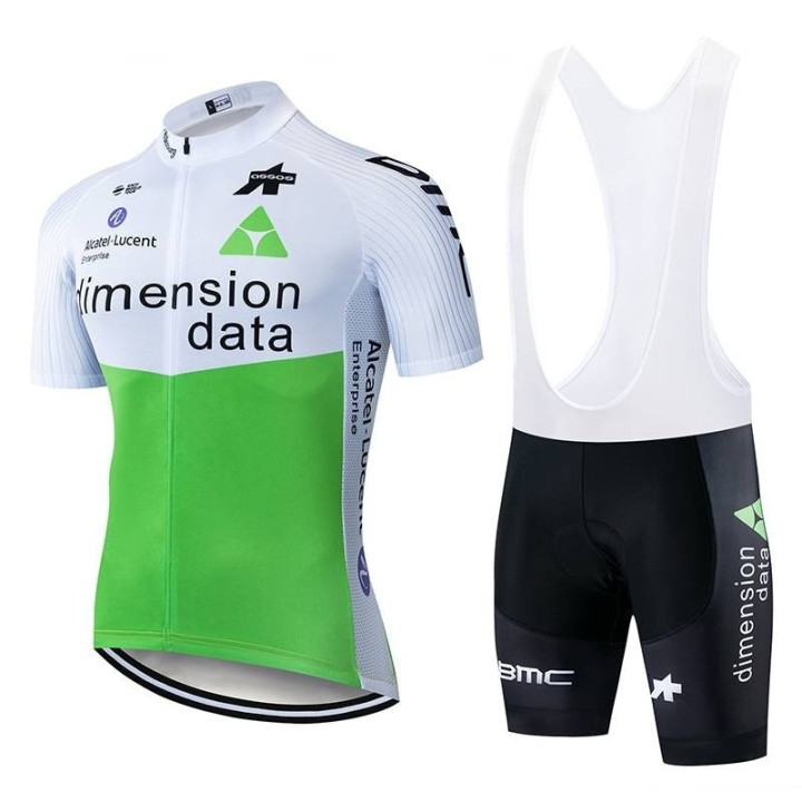 Conjunto corto de ciclismo Dimension Data para un verano fresco y cómodo