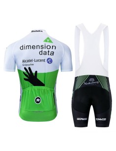 Conjunto corto de ciclismo Dimension Data para un verano fresco y cómodo 2