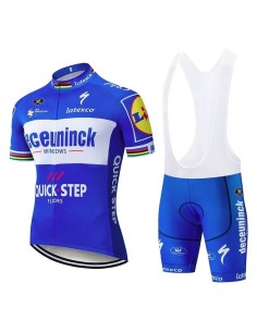 Conjunto corto de ciclismo Quick Step Deceuninck: comodidad y estilo para tus rutas