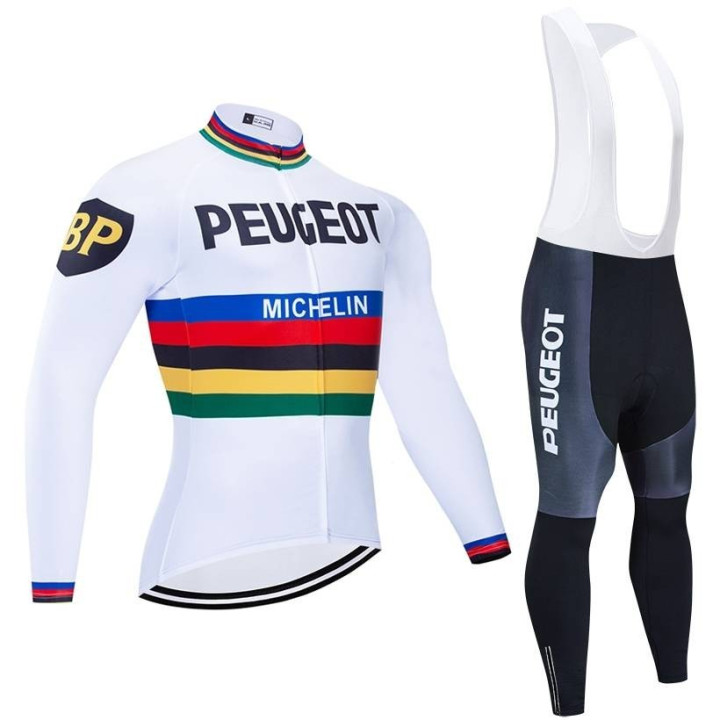 Ropa térmica de ciclismo Peugeot para entrenar con comodidad y estilo