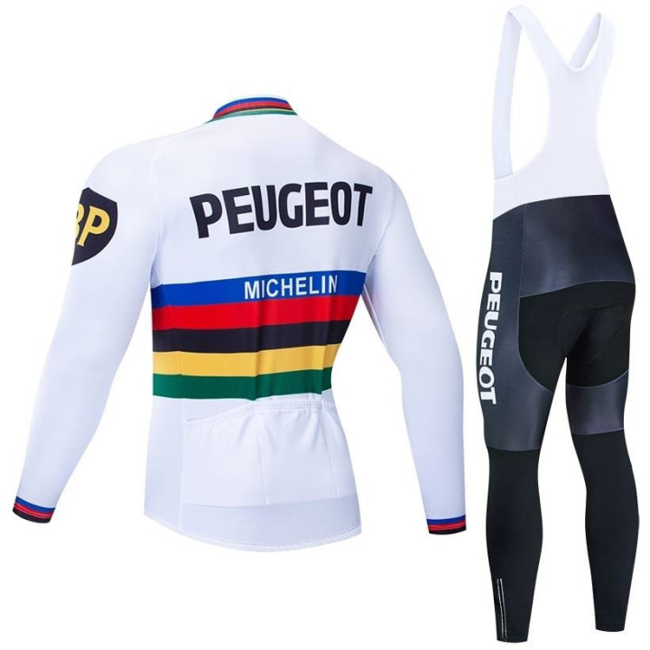 Ropa térmica de ciclismo Peugeot para entrenar con comodidad y estilo