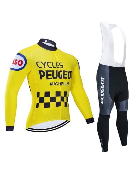 Ropa térmica de ciclismo Peugeot para mantenerte cómodo en cada ruta