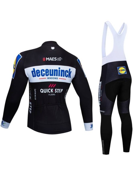 Ropa térmica de ciclismo Decenninck Quick Step para estar cómodo y fresco