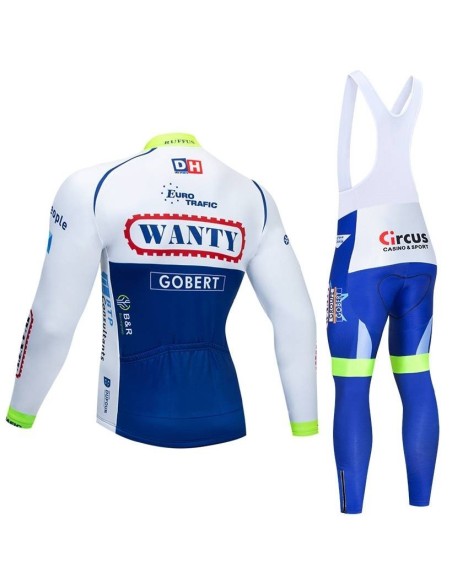 Ropa Térmica de Ciclismo Wanty para Estar Cómodo en Invierno