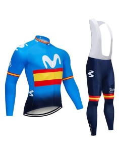 Ropa Térmica de Ciclismo Movistar para Estar Cómodo en Cada Pedalada