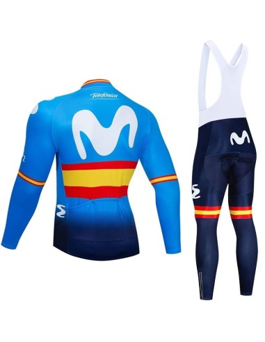 Ropa Térmica de Ciclismo Movistar para Estar Cómodo en Cada Pedalada