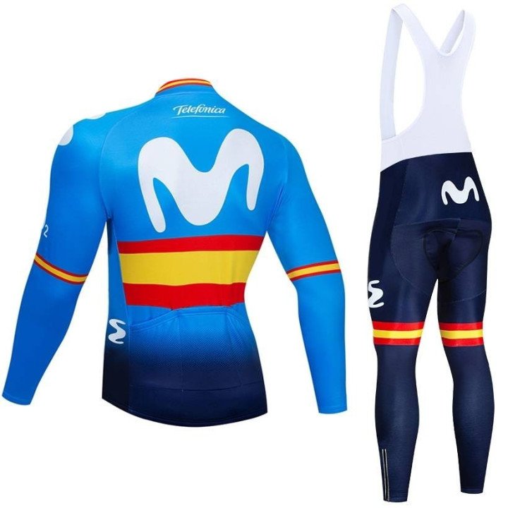 Ropa Térmica de Ciclismo Movistar para Estar Cómodo en Cada Pedalada