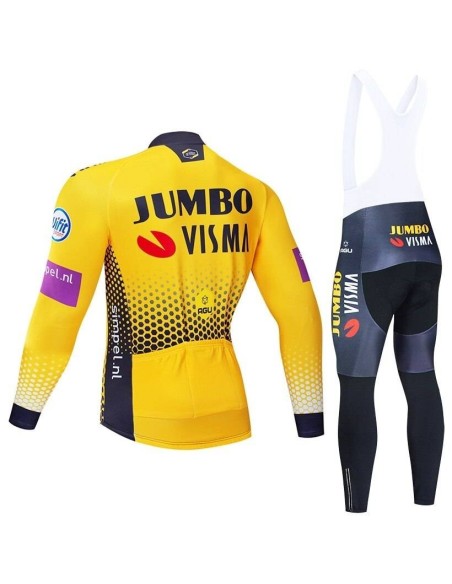 Ropa Térmica de Ciclismo Jumbo Visma para Mantenerte Cómodo y Fresco
