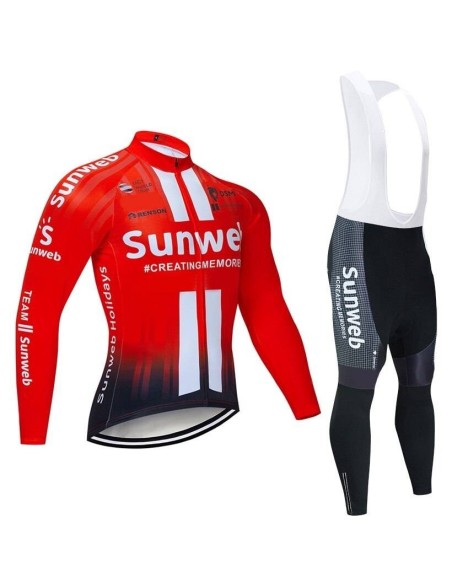 Ropa térmica de ciclismo Sunweb para estar cómodo en cada pedaleada