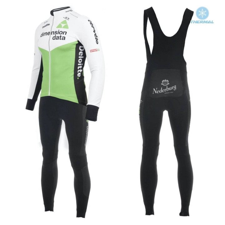 Ropa de ciclismo térmica Dimension Data: comodidad y estilo para tus rutas