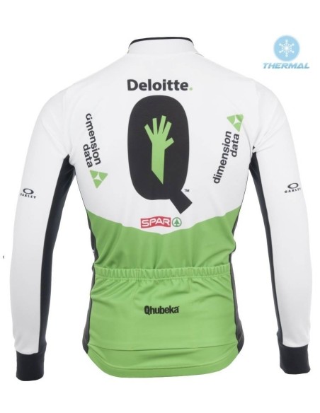 Ropa de ciclismo térmica Dimension Data: comodidad y estilo para tus rutas