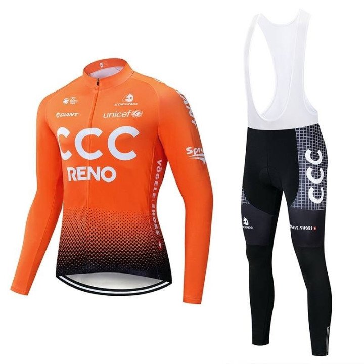 Ropa térmica de ciclismo CCC RENO: comodidad y estilo para tus rutas