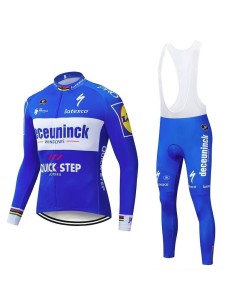 Ropa térmica de ciclismo Quick Step deceuninck para entrenar cómodo y fresco