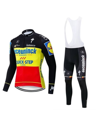 Ropa térmica de ciclismo Quick Step para sentirte cómodo en cualquier clima