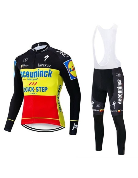 Ropa térmica de ciclismo Quick Step para sentirte cómodo en cualquier clima