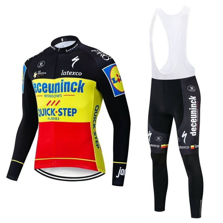 Ropa térmica de ciclismo Quick Step para sentirte cómodo en cualquier clima