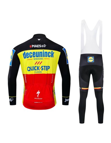 Ropa térmica de ciclismo Quick Step para sentirte cómodo en cualquier clima