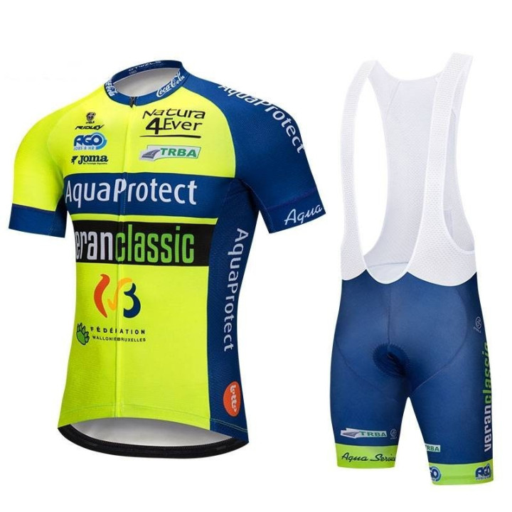 Conjunto corto de ciclismo AquaProtect perfecto para el verano