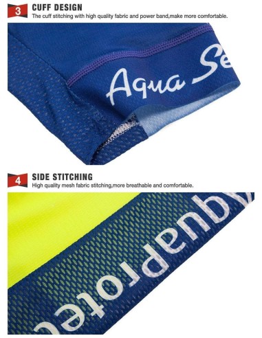 Conjunto corto de ciclismo AquaProtect perfecto para el verano