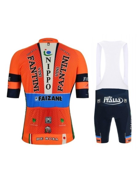 Conjunto de Ciclismo Nippo Vini Fantini Faizanè: Comodidad y Estilo para tus Rutas