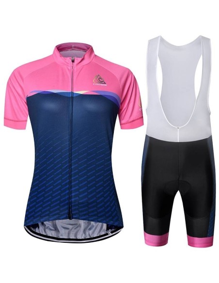 Conjunto Corto de Ciclismo para Mujer Chomir: Comodidad y Estilo en Cada Paseo