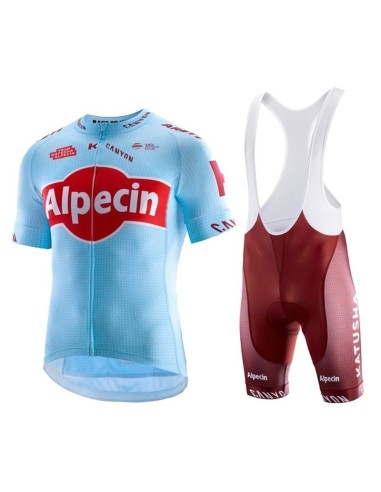 Conjunto de ciclismo Alpecin: comodidad y estilo para tus rutas en verano