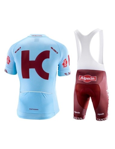 Conjunto de ciclismo Alpecin: comodidad y estilo para tus rutas en verano