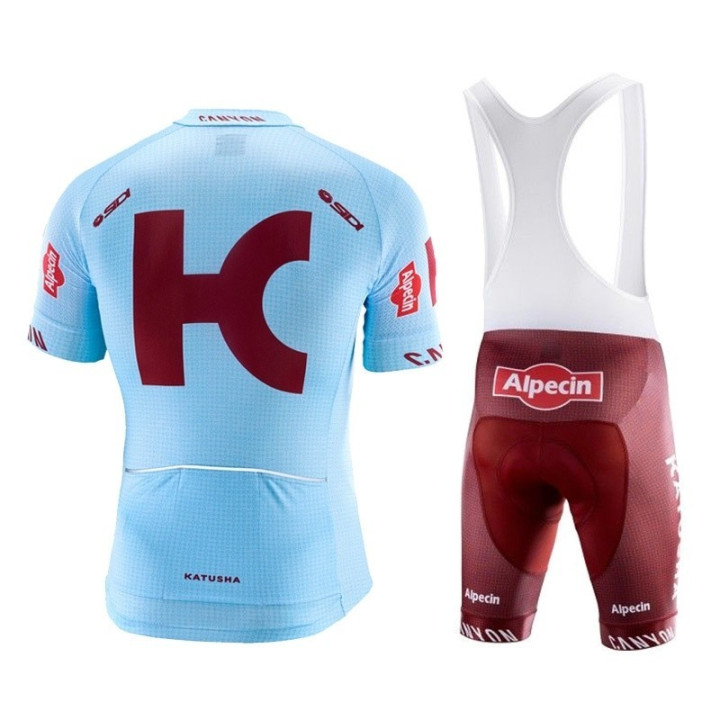 Conjunto de ciclismo Alpecin: comodidad y estilo para tus rutas en verano