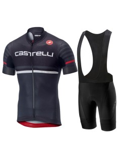 Conjunto de Ciclismo Corto Castelli: Comodidad y Estilo para tus Rutas de Verano