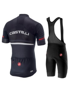 Conjunto de Ciclismo Corto Castelli: Comodidad y Estilo para tus Rutas de Verano 2
