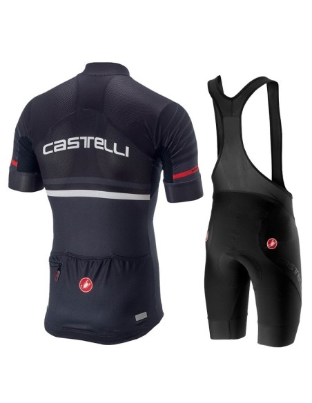 Conjunto de Ciclismo Corto Castelli: Comodidad y Estilo para tus Rutas de Verano