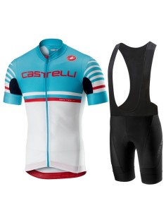 Conjunto corto de ciclismo Castelli: comodidad y estilo para tus paseos en verano