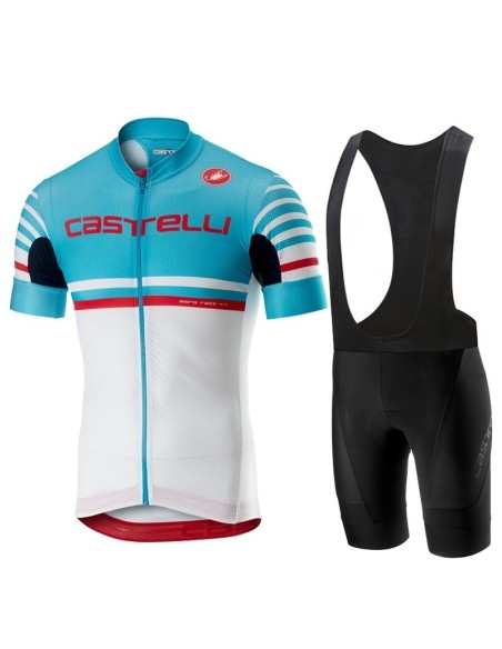 Conjunto corto de ciclismo Castelli: comodidad y estilo para tus paseos en verano