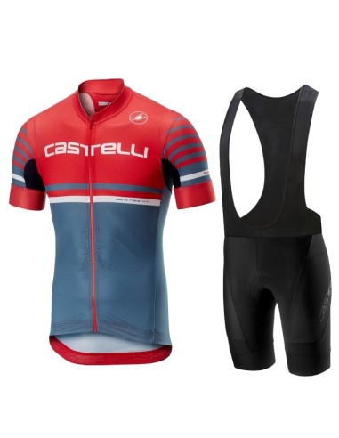 Conjunto Corto de Ciclismo Castelli: Comodidad y Estilo para el Verano