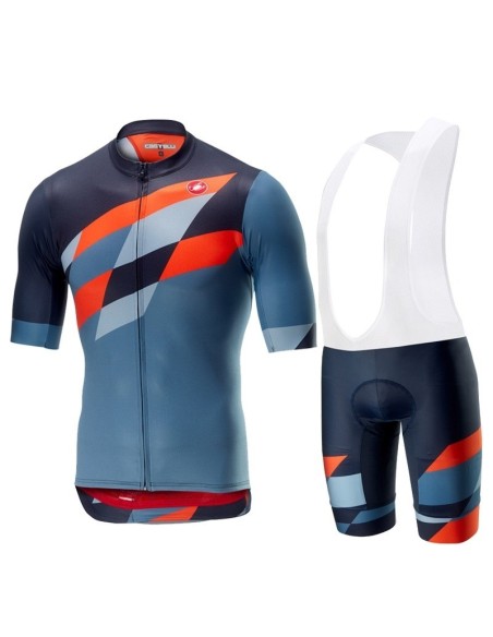 Conjunto de Ciclismo Corto CASTELLI TABULA RASA para un Verano Cómodo