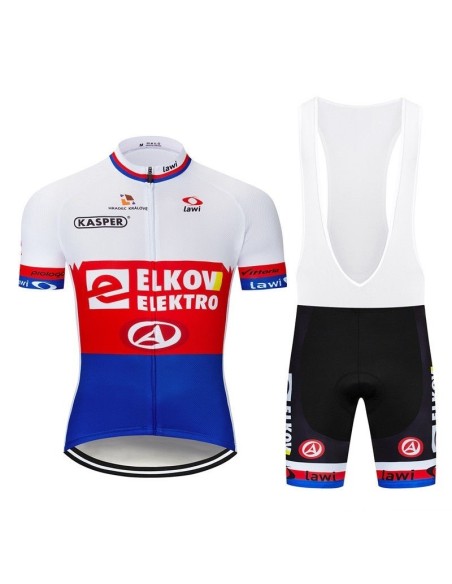 Conjunto de ciclismo corto ELKOV elektro: comodidad y calidad para tus paseos