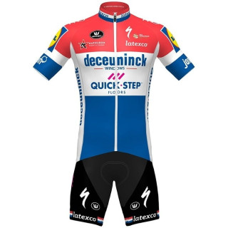 Conjunto de Ciclismo DECEUNINCK QUICK-STEP: Comodidad y Estilo para tus Rutas de Verano