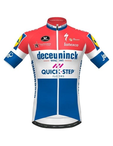 Conjunto de Ciclismo DECEUNINCK QUICK-STEP: Comodidad y Estilo para tus Rutas de Verano