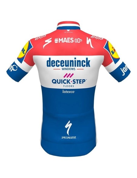 Conjunto de Ciclismo DECEUNINCK QUICK-STEP: Comodidad y Estilo para tus Rutas de Verano