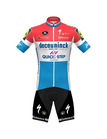 Conjunto de Ciclismo DECEUNINCK QUICK-STEP: Comodidad y Estilo para tus Rutas